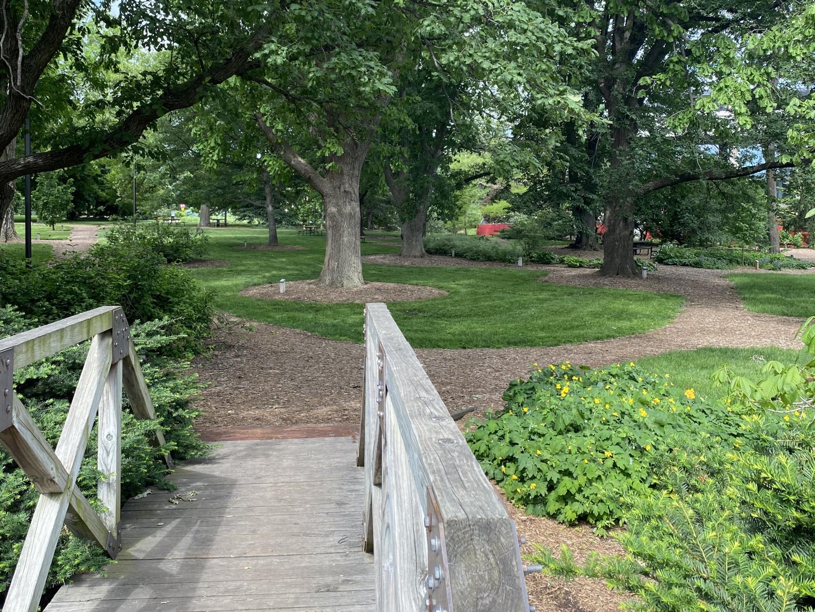 Maxwell Arboretum at the University of Nebraska-Lincoln. 